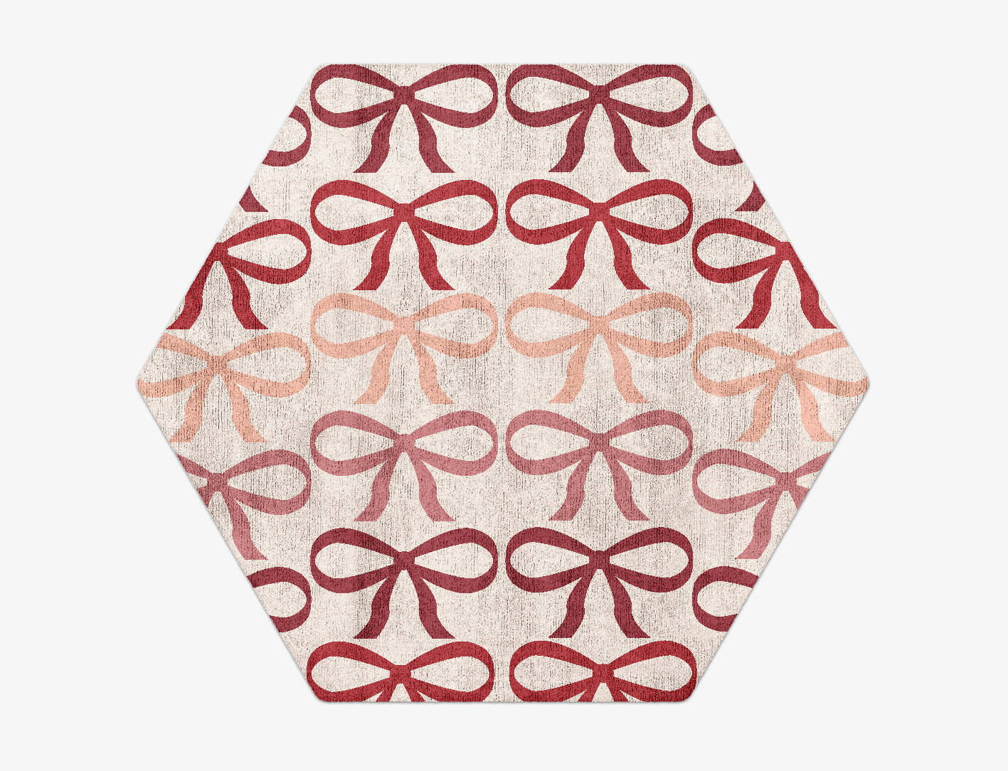 Bowled Kids Hexagon Hand Tufted Bamboo Silk Custom Rug by Rug Artisan