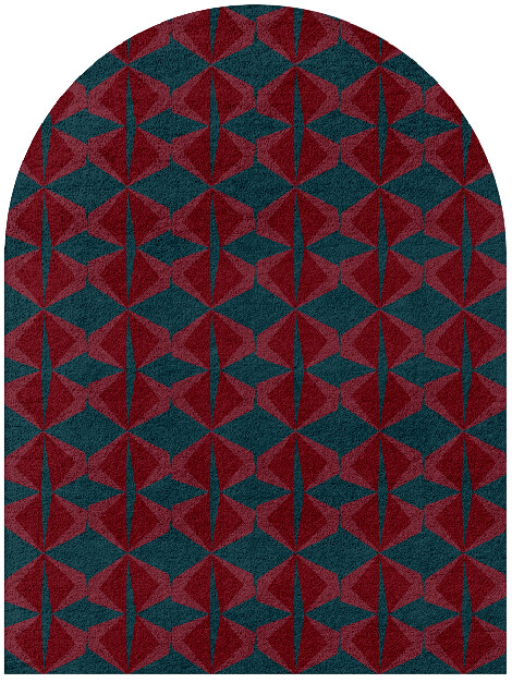 Bowties Modern Geometrics Arch Hand Tufted Pure Wool Custom Rug by Rug Artisan