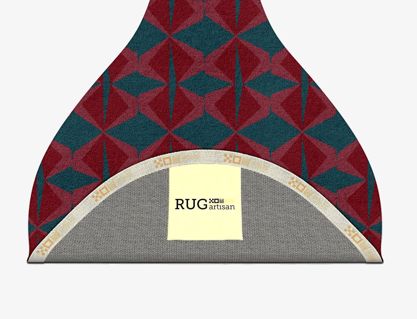 Bowties Modern Geometrics Drop Hand Tufted Pure Wool Custom Rug by Rug Artisan