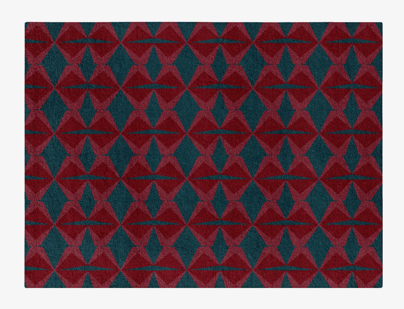 Bowties Modern Geometrics Rectangle Hand Tufted Pure Wool Custom Rug by Rug Artisan