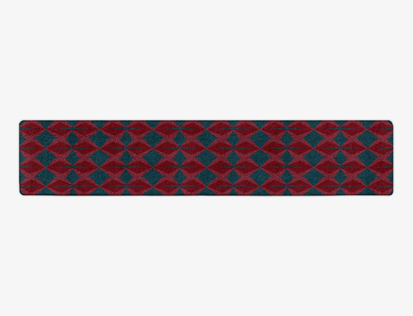 Bowties Modern Geometrics Runner Hand Tufted Pure Wool Custom Rug by Rug Artisan