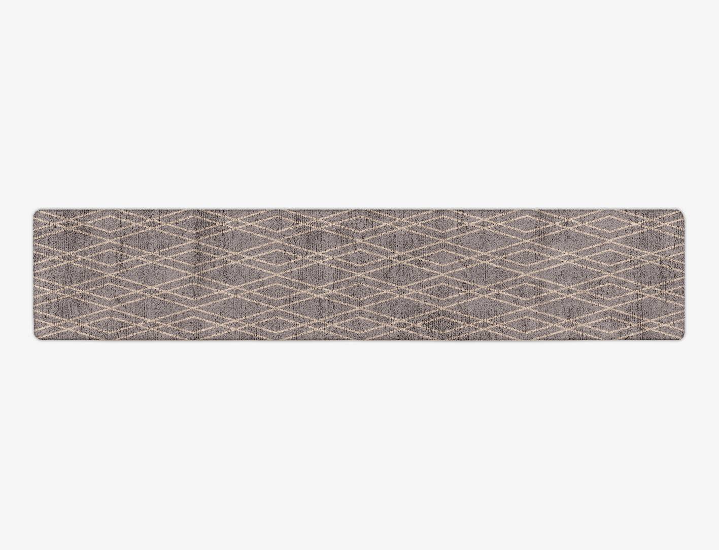Braid Minimalist Runner Hand Tufted Bamboo Silk Custom Rug by Rug Artisan