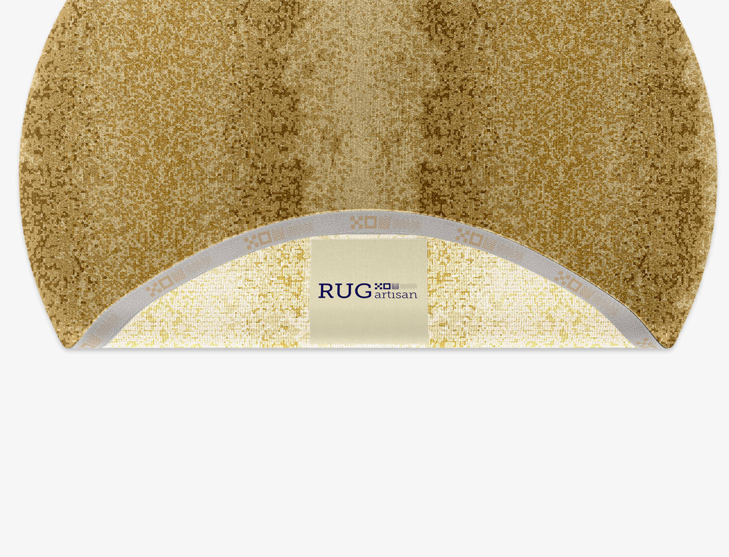 Brampton Gradation Round Hand Knotted Tibetan Wool Custom Rug by Rug Artisan