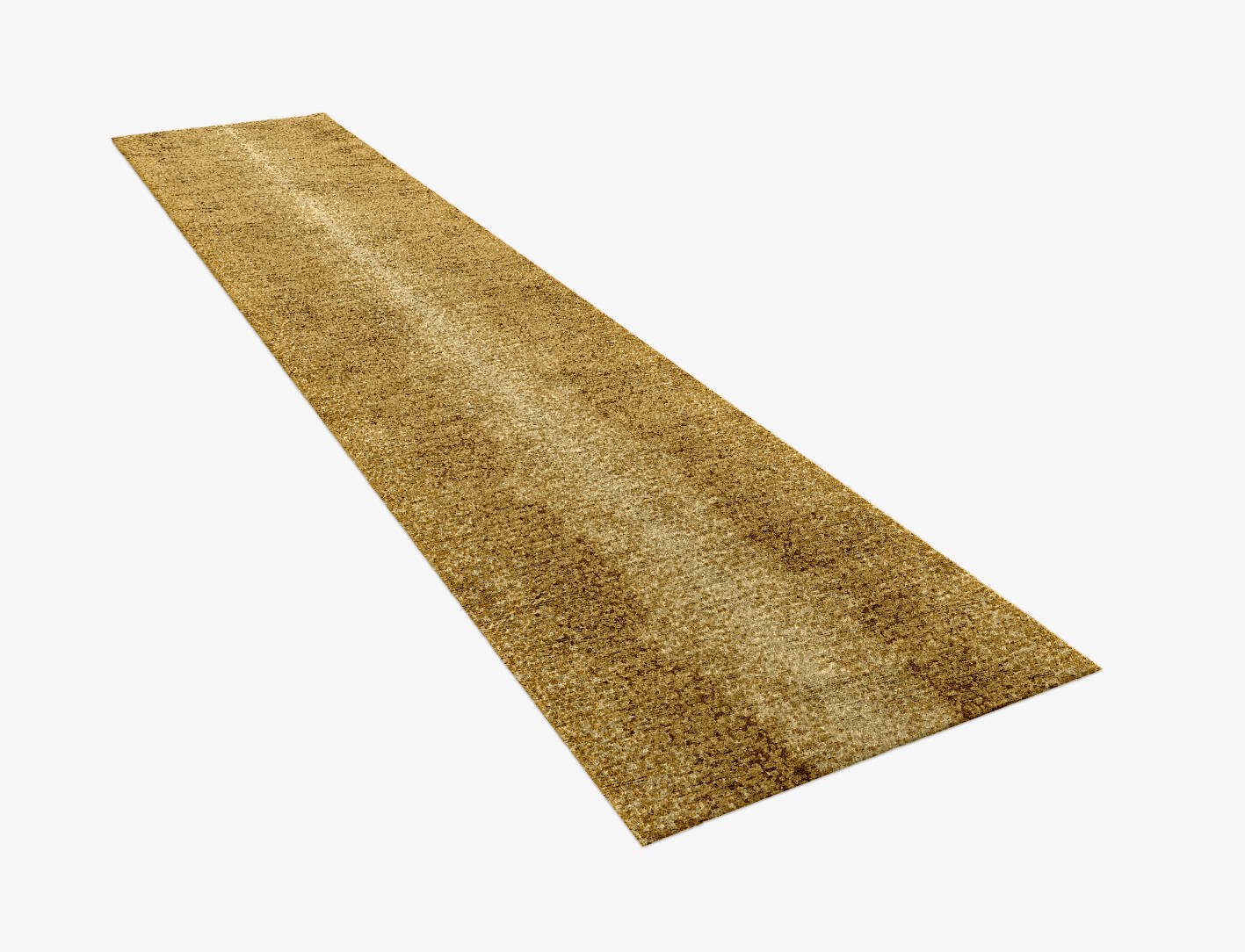 Brampton Gradation Runner Hand Knotted Bamboo Silk Custom Rug by Rug Artisan