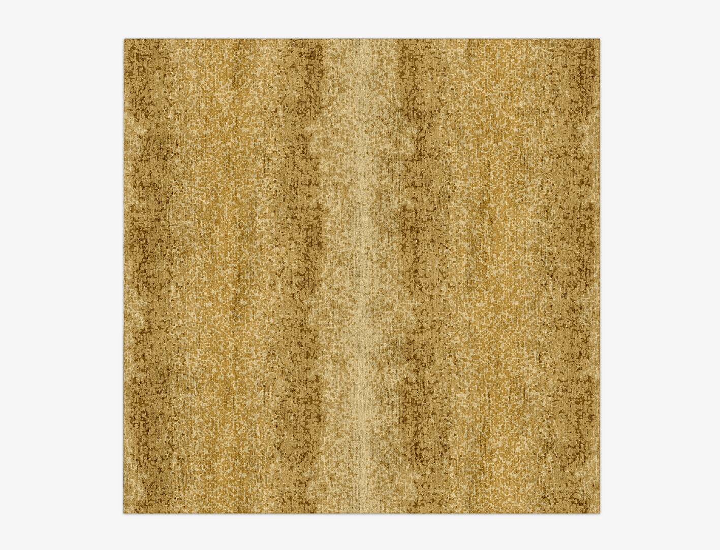 Brampton Gradation Square Hand Knotted Bamboo Silk Custom Rug by Rug Artisan