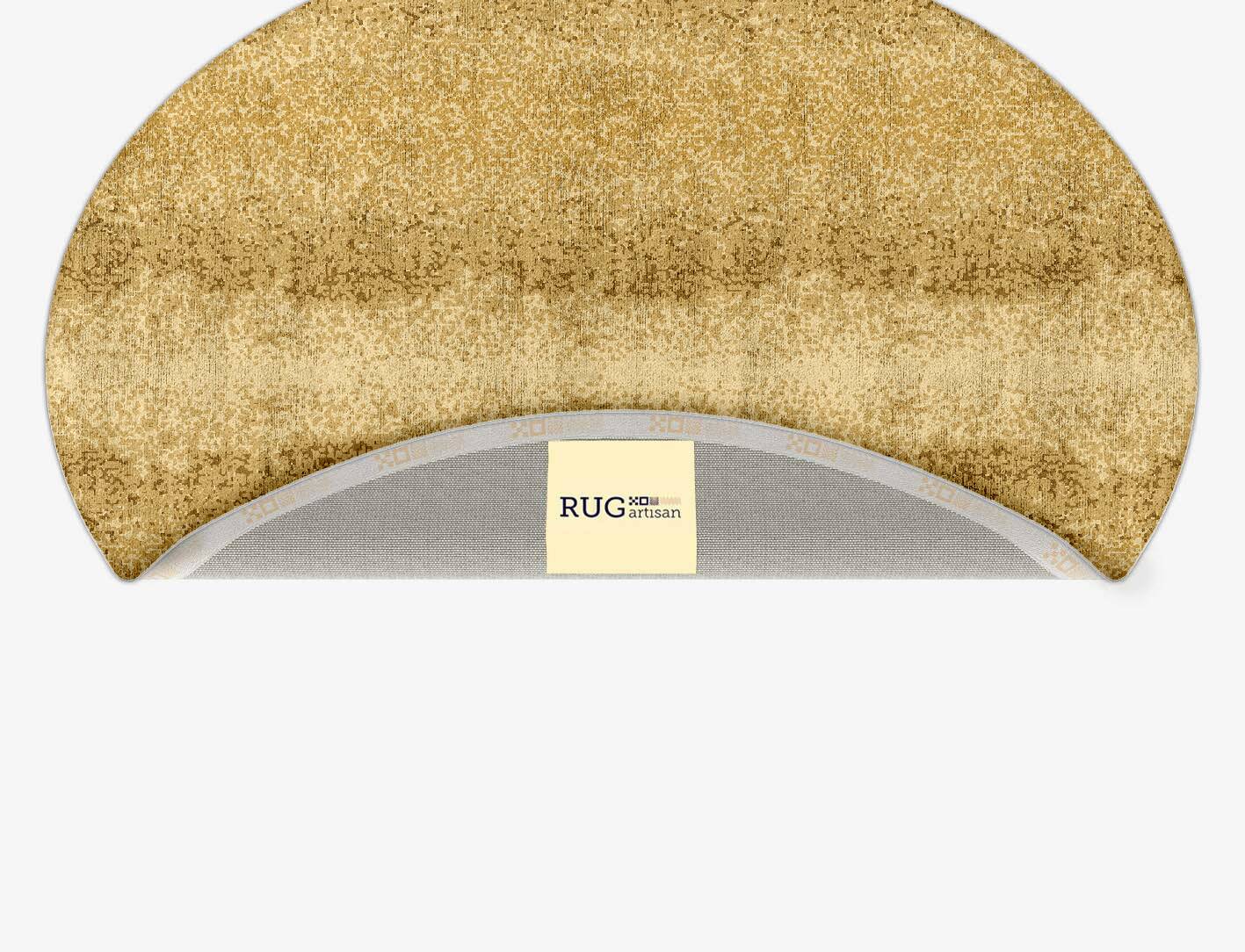 Brampton Gradation Oval Hand Tufted Bamboo Silk Custom Rug by Rug Artisan