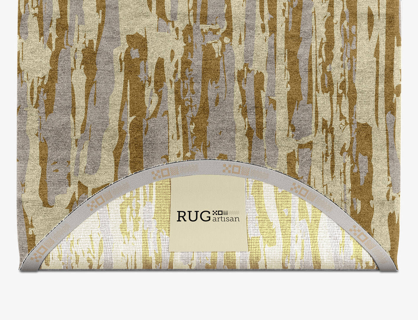 Brecan Abstract Capsule Hand Knotted Bamboo Silk Custom Rug by Rug Artisan