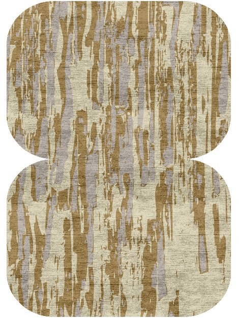 Brecan Abstract Eight Hand Knotted Bamboo Silk Custom Rug by Rug Artisan