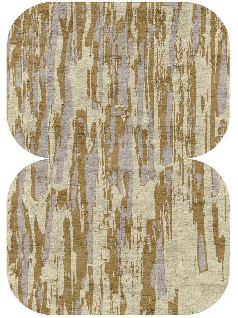 Brecan Abstract Eight Hand Tufted Bamboo Silk Custom Rug by Rug Artisan