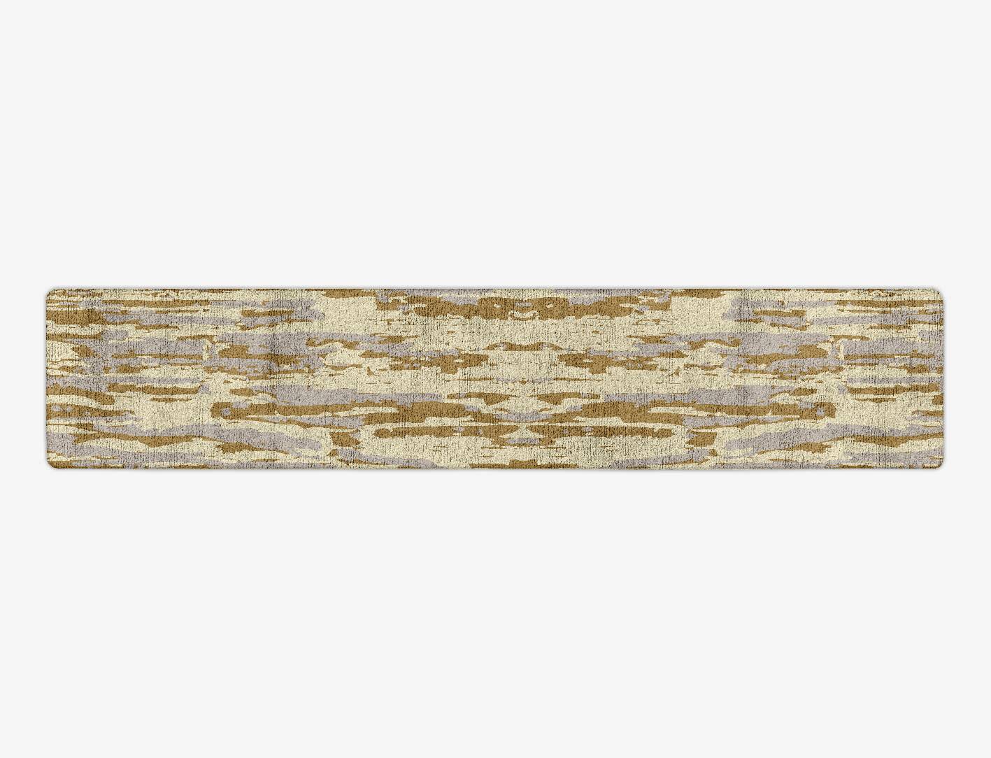 Brecan Abstract Runner Hand Tufted Bamboo Silk Custom Rug by Rug Artisan