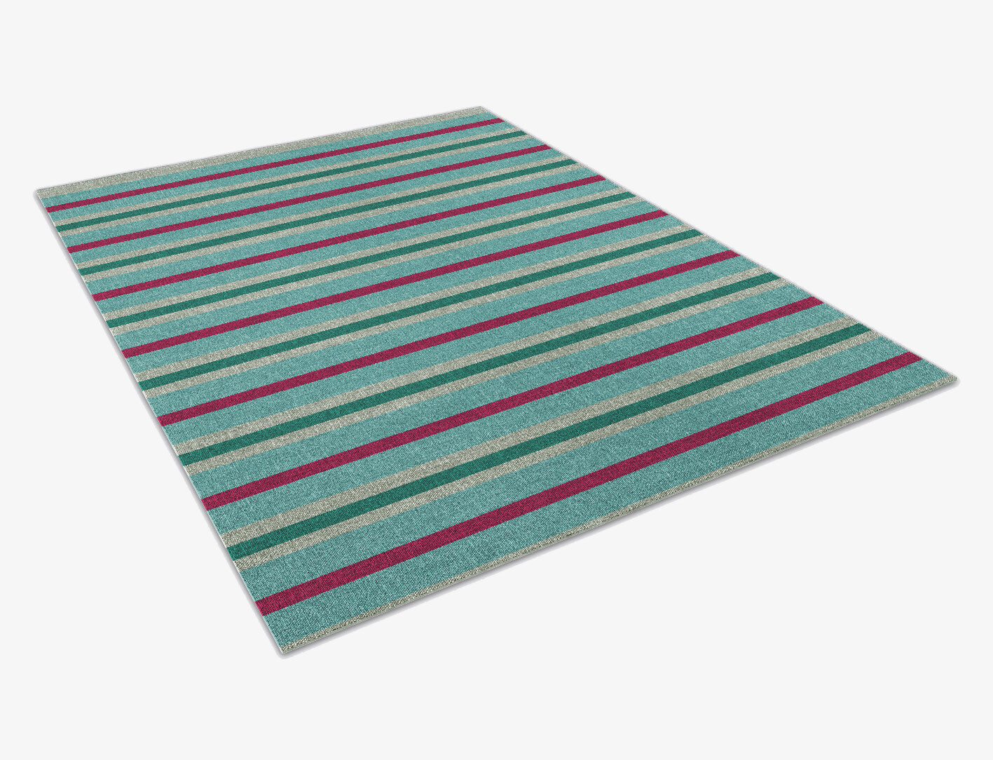 Briza Geometric Rectangle Flatweave New Zealand Wool Custom Rug by Rug Artisan