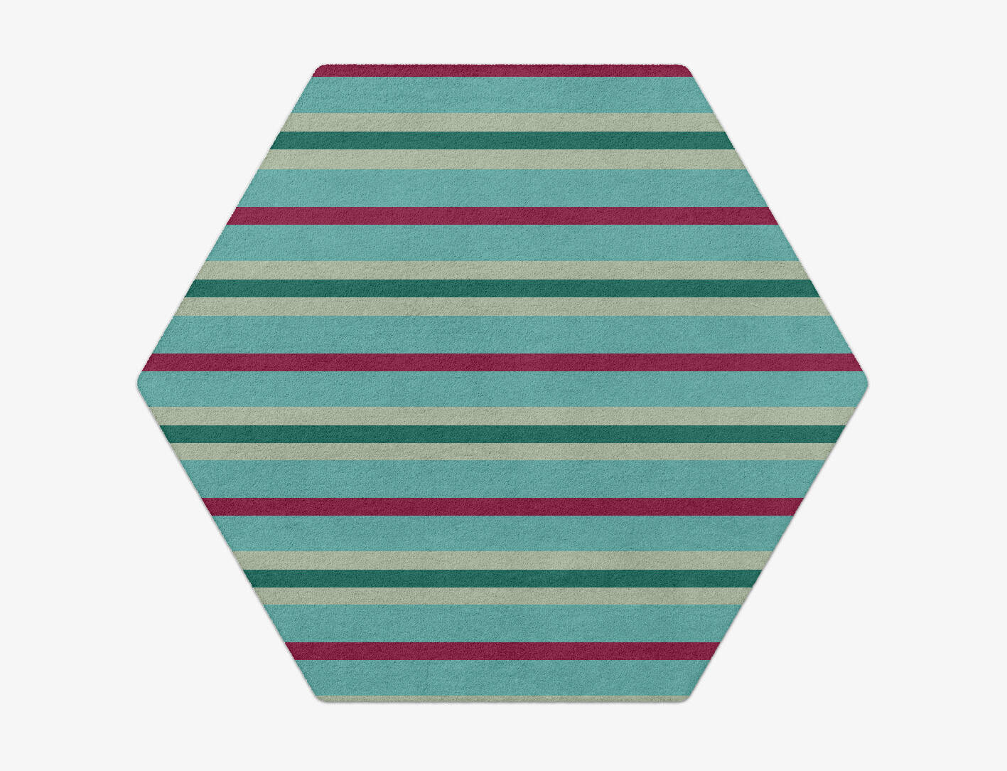 Briza Geometric Hexagon Hand Tufted Pure Wool Custom Rug by Rug Artisan