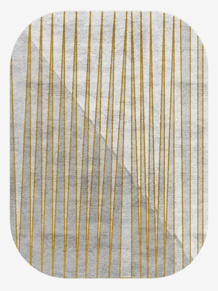 Bullion  Oblong Hand Knotted Bamboo Silk Custom Rug by Rug Artisan