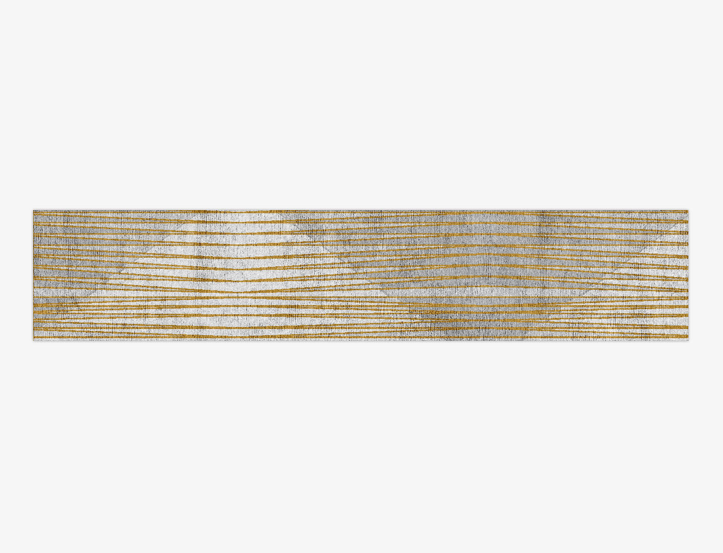 Bullion  Runner Hand Knotted Bamboo Silk Custom Rug by Rug Artisan