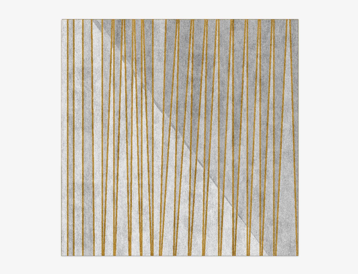 Bullion  Square Hand Knotted Bamboo Silk Custom Rug by Rug Artisan