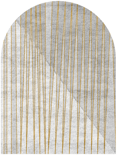 Bullion  Arch Hand Tufted Bamboo Silk Custom Rug by Rug Artisan