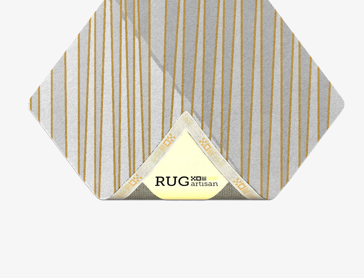 Bullion  Diamond Hand Tufted Pure Wool Custom Rug by Rug Artisan