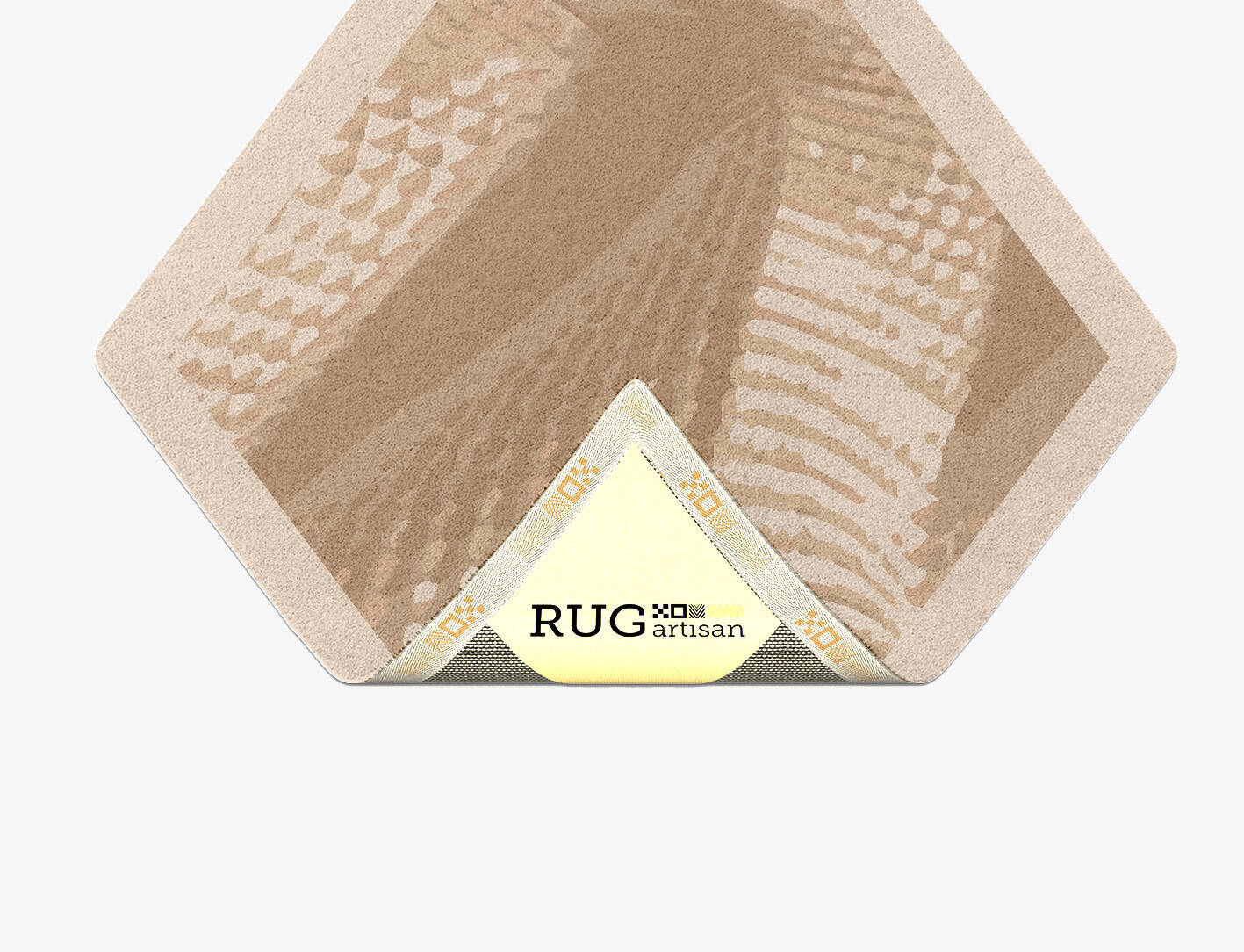 Butoh Origami Diamond Hand Tufted Pure Wool Custom Rug by Rug Artisan