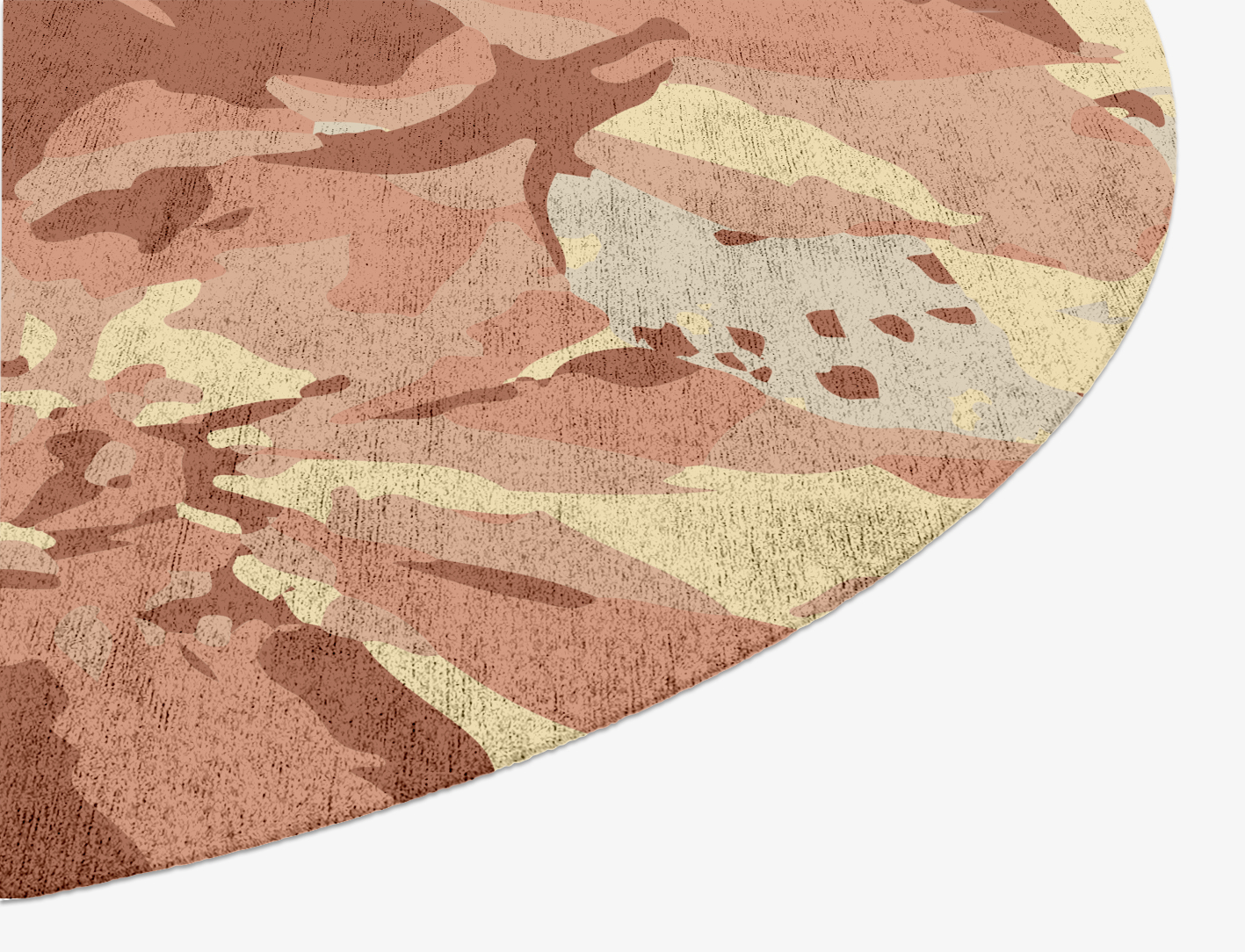 Butterfly Bush Floral Oval Hand Knotted Bamboo Silk Custom Rug by Rug Artisan