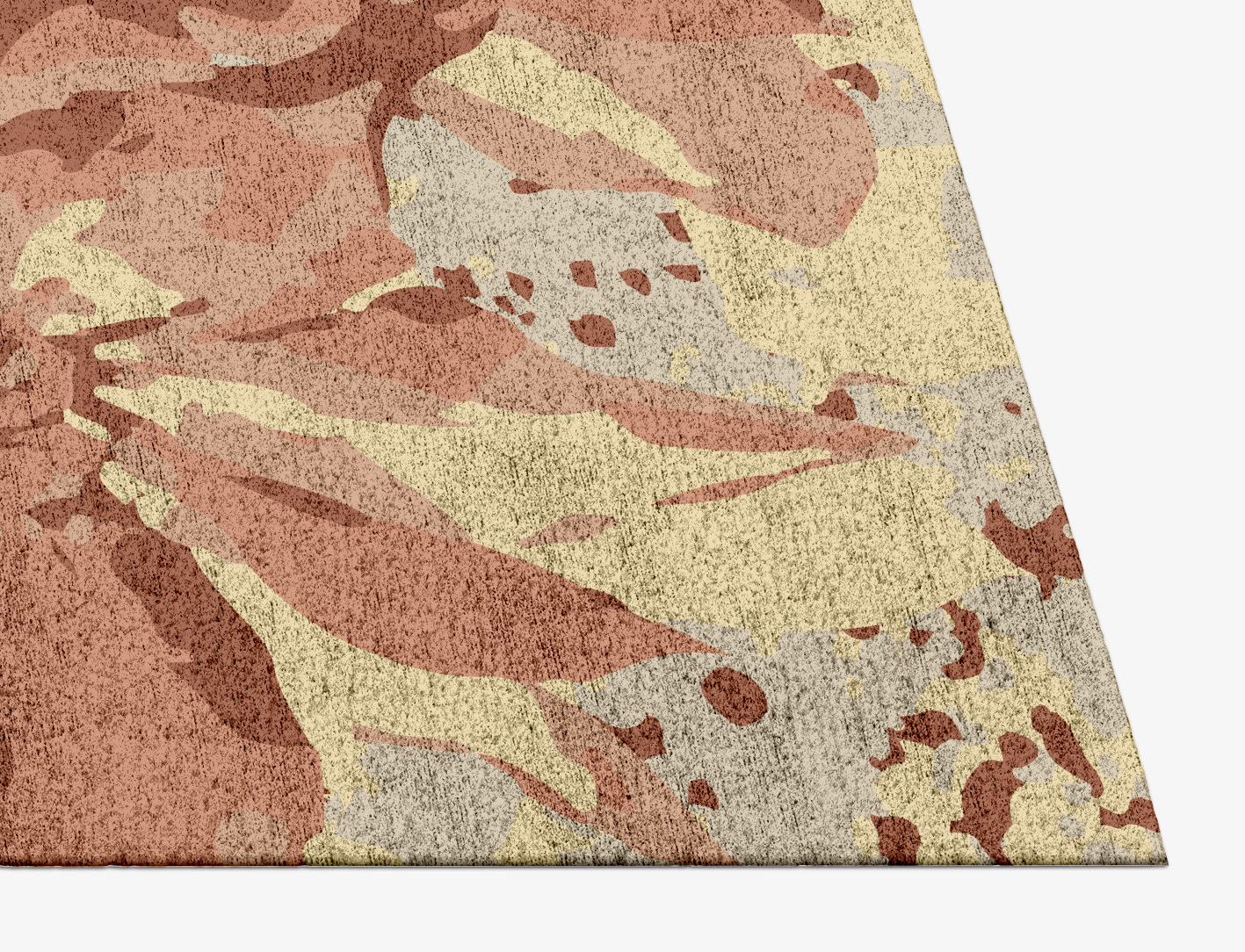 Butterfly Bush Floral Rectangle Hand Knotted Bamboo Silk Custom Rug by Rug Artisan