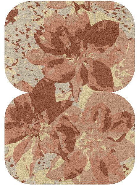 Butterfly Bush Floral Eight Hand Tufted Pure Wool Custom Rug by Rug Artisan