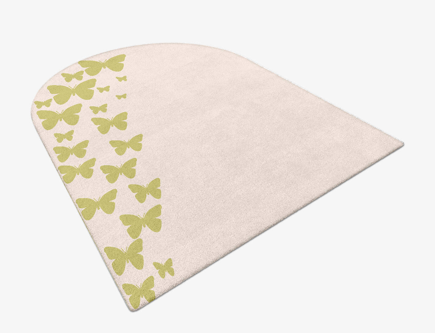 Butterfly Strokes Kids Arch Hand Tufted Pure Wool Custom Rug by Rug Artisan