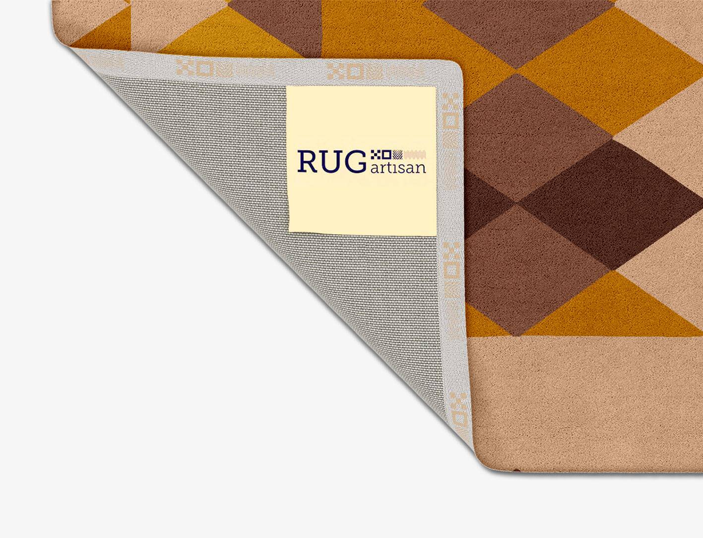 Cadence Modern Geometrics Square Hand Tufted Pure Wool Custom Rug by Rug Artisan