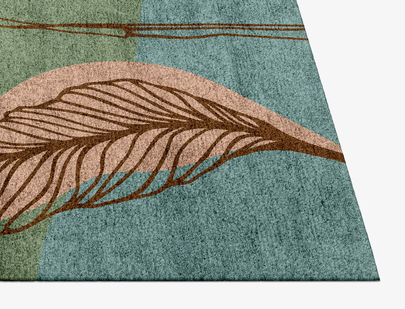 Cala Lily Field of Flowers Rectangle Hand Knotted Bamboo Silk Custom Rug by Rug Artisan