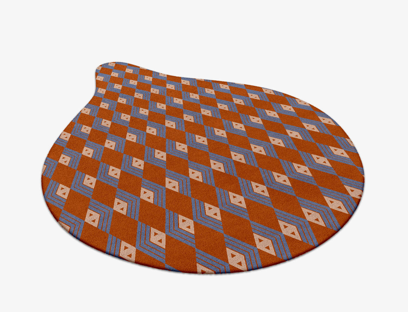 Calculus Geometric Drop Hand Tufted Pure Wool Custom Rug by Rug Artisan