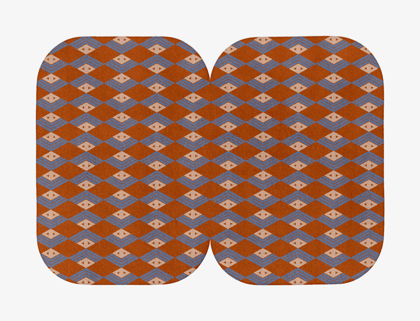 Calculus Geometric Eight Hand Tufted Pure Wool Custom Rug by Rug Artisan