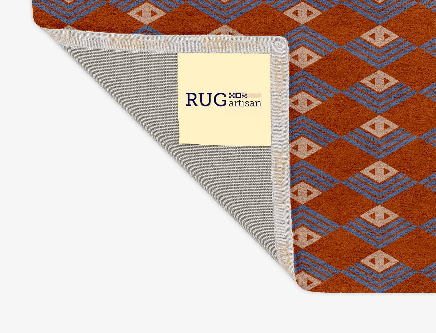 Calculus Geometric Rectangle Hand Tufted Pure Wool Custom Rug by Rug Artisan