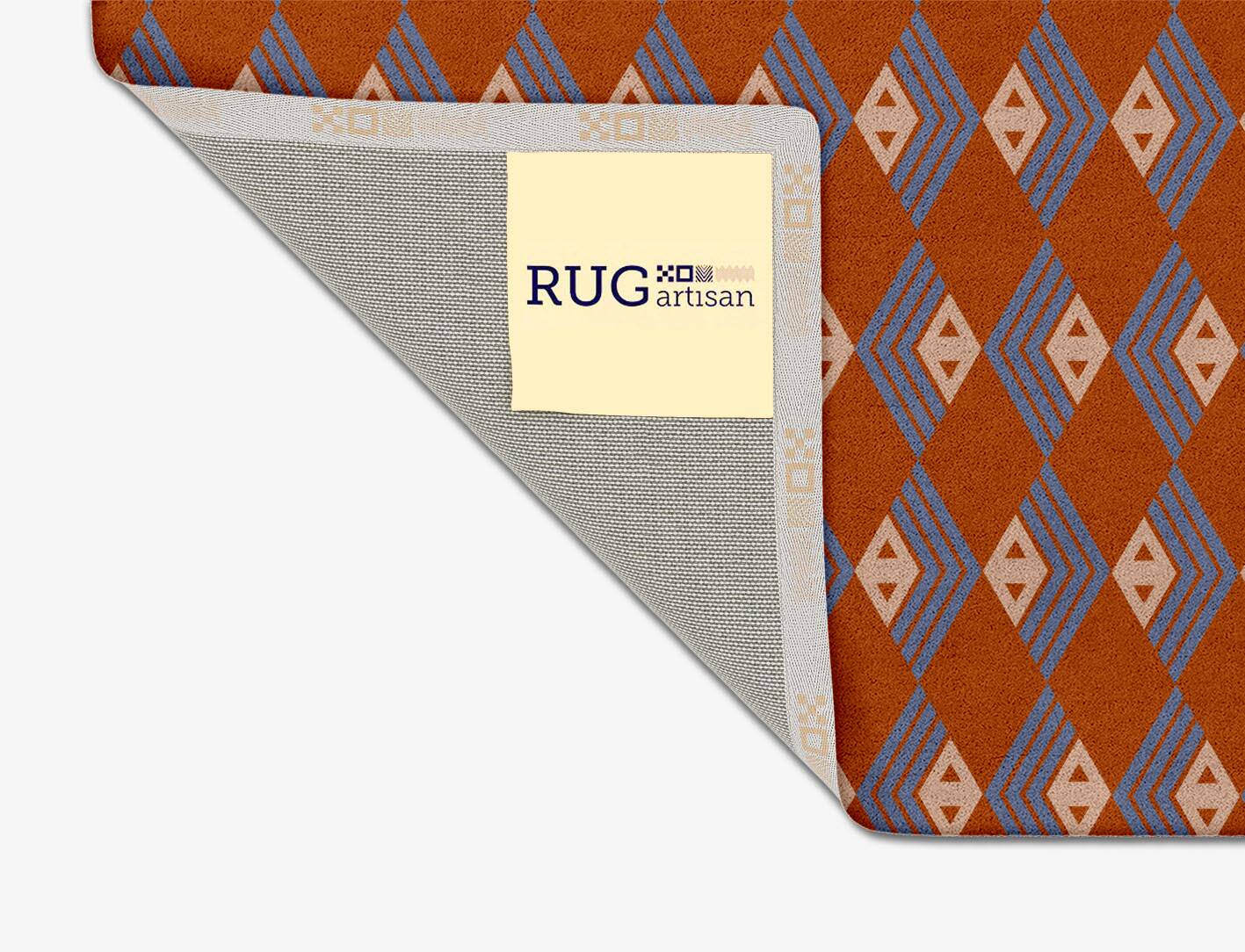 Calculus Geometric Square Hand Tufted Pure Wool Custom Rug by Rug Artisan