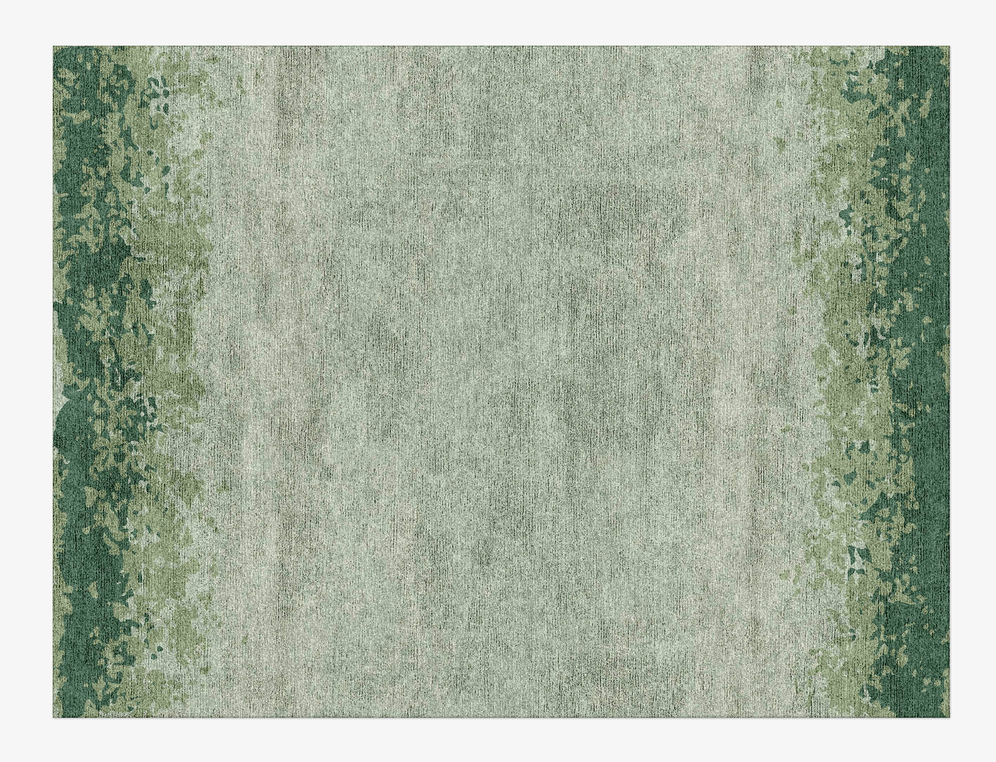 Callow Gradation Rectangle Hand Knotted Bamboo Silk Custom Rug by Rug Artisan