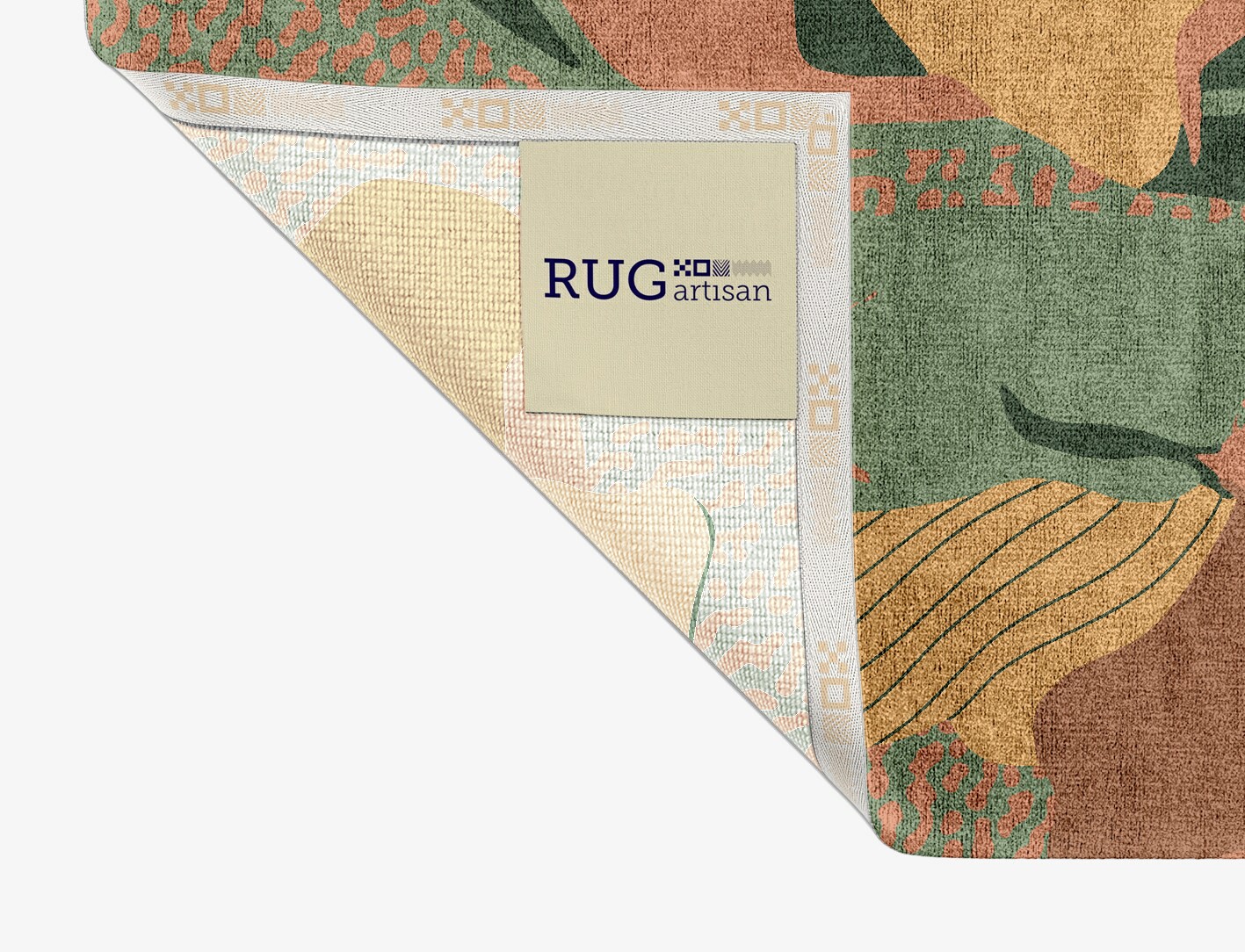 Calotropis Field of Flowers Rectangle Hand Knotted Bamboo Silk Custom Rug by Rug Artisan