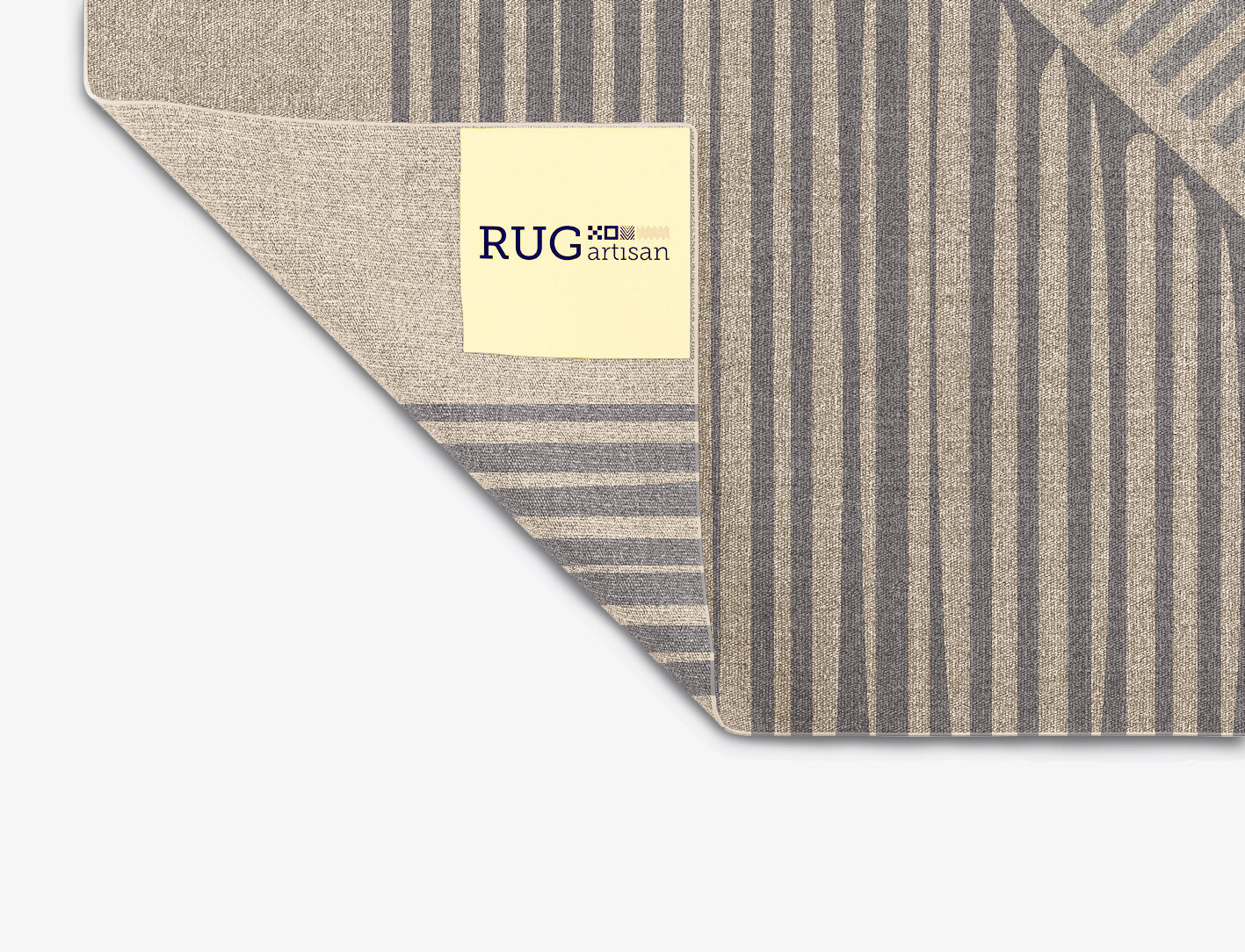 Cant Minimalist Square Flatweave New Zealand Wool Custom Rug by Rug Artisan
