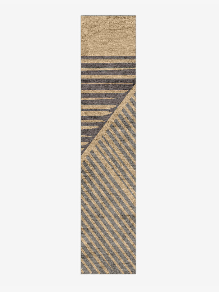 Cant Minimalist Runner Hand Knotted Bamboo Silk Custom Rug by Rug Artisan