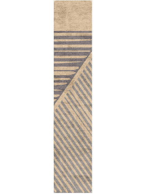 Cant Minimalist Runner Hand Tufted Bamboo Silk Custom Rug by Rug Artisan