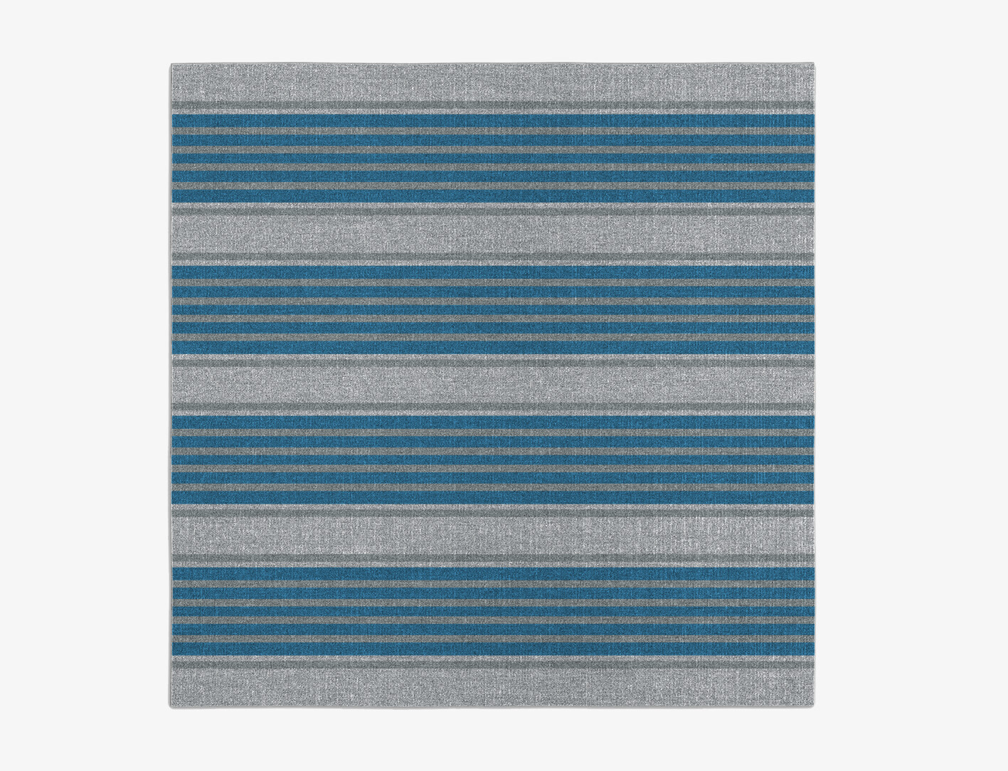 Cara Geometric Square Flatweave New Zealand Wool Custom Rug by Rug Artisan