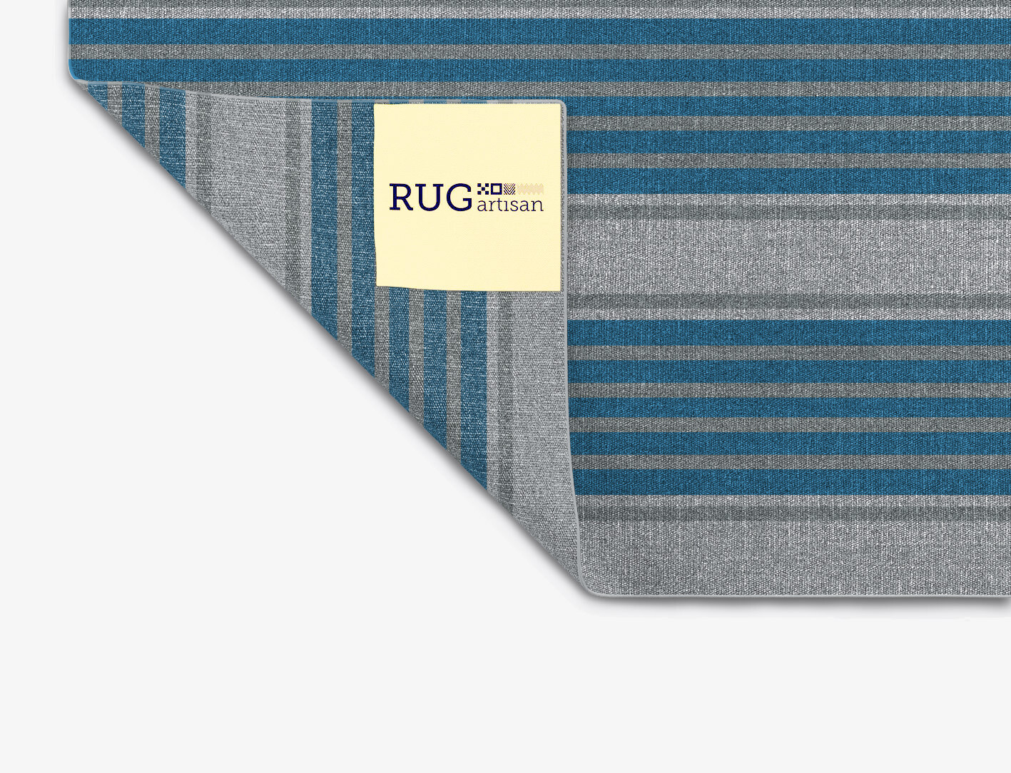 Cara Geometric Square Flatweave New Zealand Wool Custom Rug by Rug Artisan