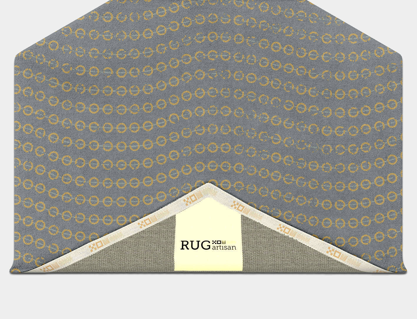 Carat  Hexagon Hand Tufted Pure Wool Custom Rug by Rug Artisan