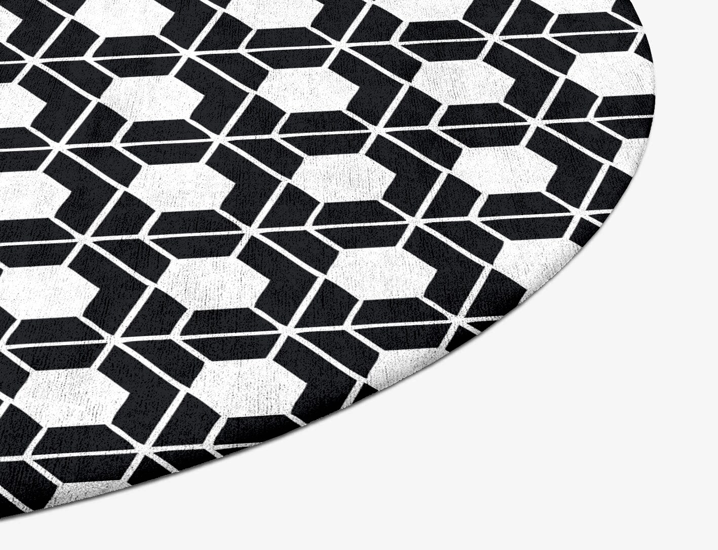 Carmine White Monochrome Oval Hand Tufted Bamboo Silk Custom Rug by Rug Artisan