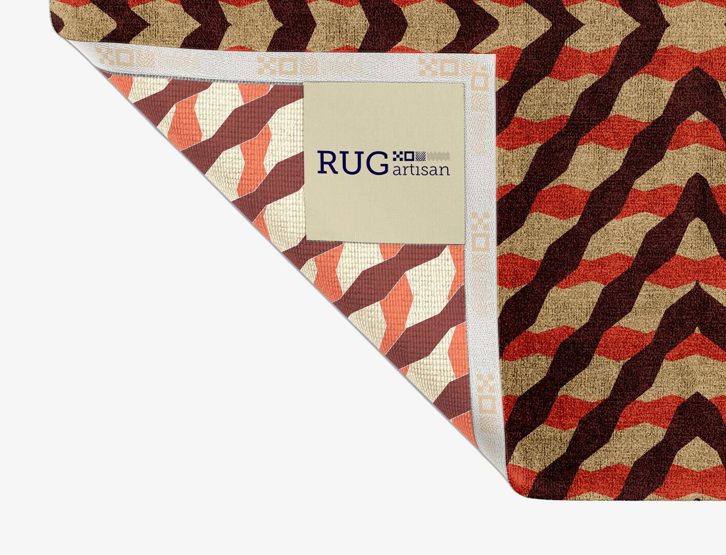 Carrom Geometric Rectangle Hand Knotted Bamboo Silk Custom Rug by Rug Artisan