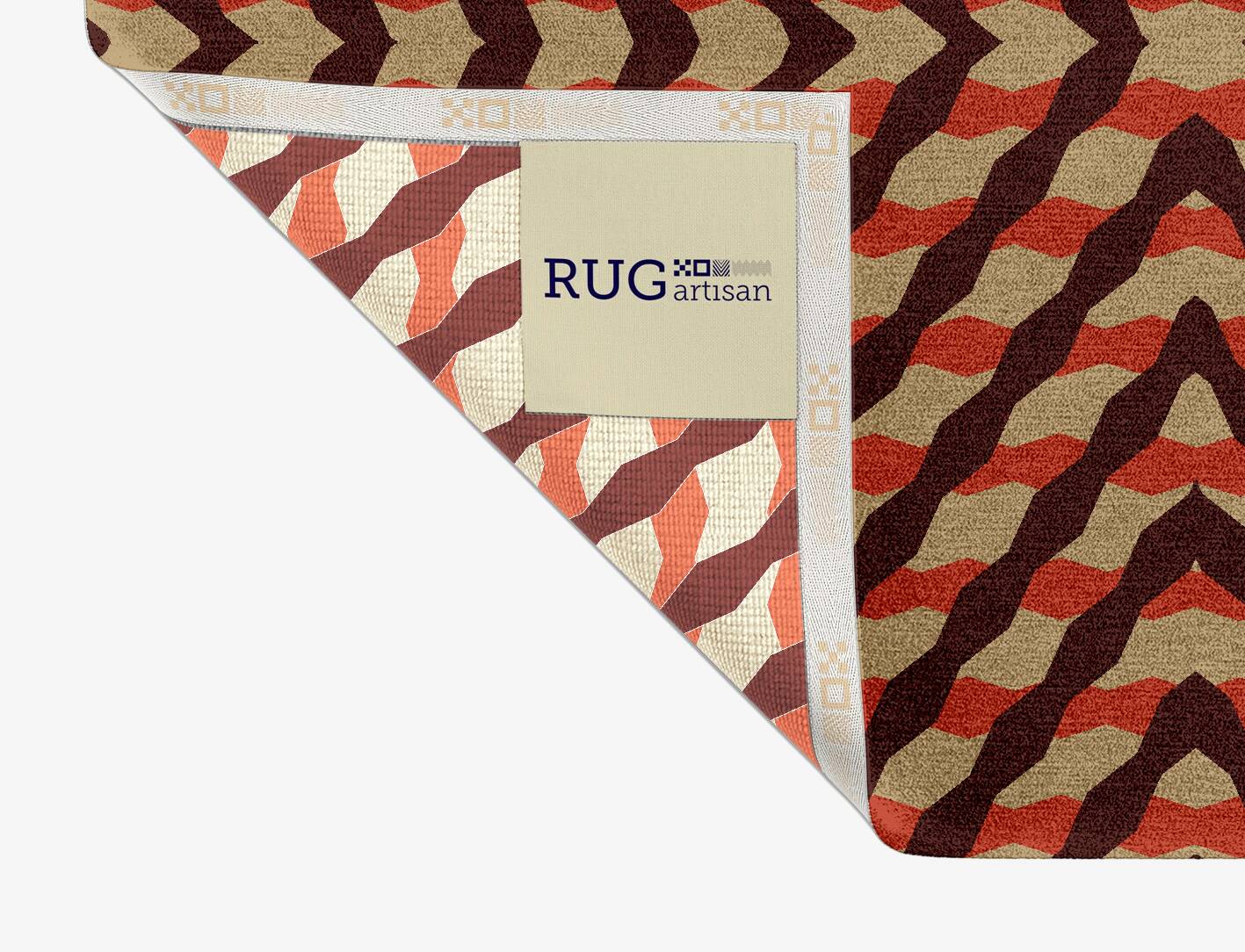 Carrom Geometric Rectangle Hand Knotted Tibetan Wool Custom Rug by Rug Artisan