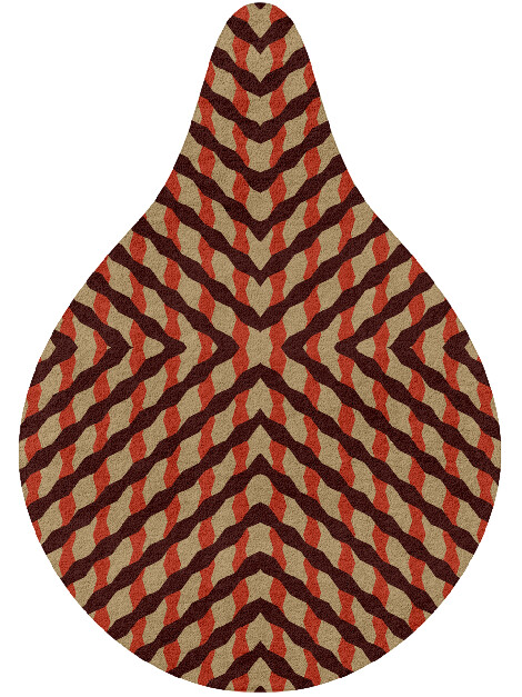 Carrom Geometric Drop Hand Tufted Pure Wool Custom Rug by Rug Artisan