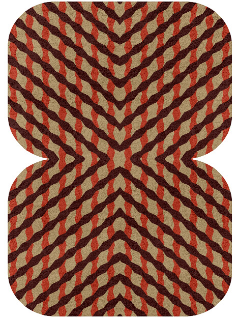 Carrom Geometric Eight Hand Tufted Pure Wool Custom Rug by Rug Artisan