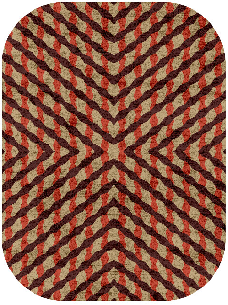 Carrom Geometric Oblong Hand Tufted Bamboo Silk Custom Rug by Rug Artisan