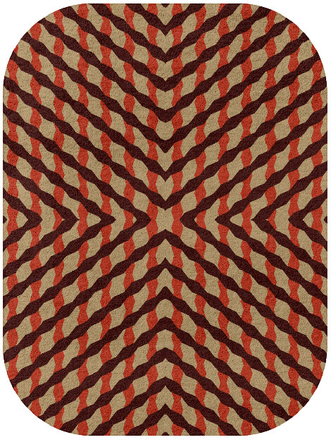Carrom Geometric Oblong Hand Tufted Pure Wool Custom Rug by Rug Artisan