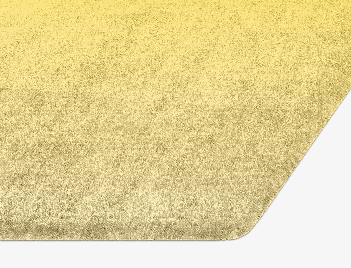 Carve Ombre Hexagon Hand Knotted Bamboo Silk Custom Rug by Rug Artisan