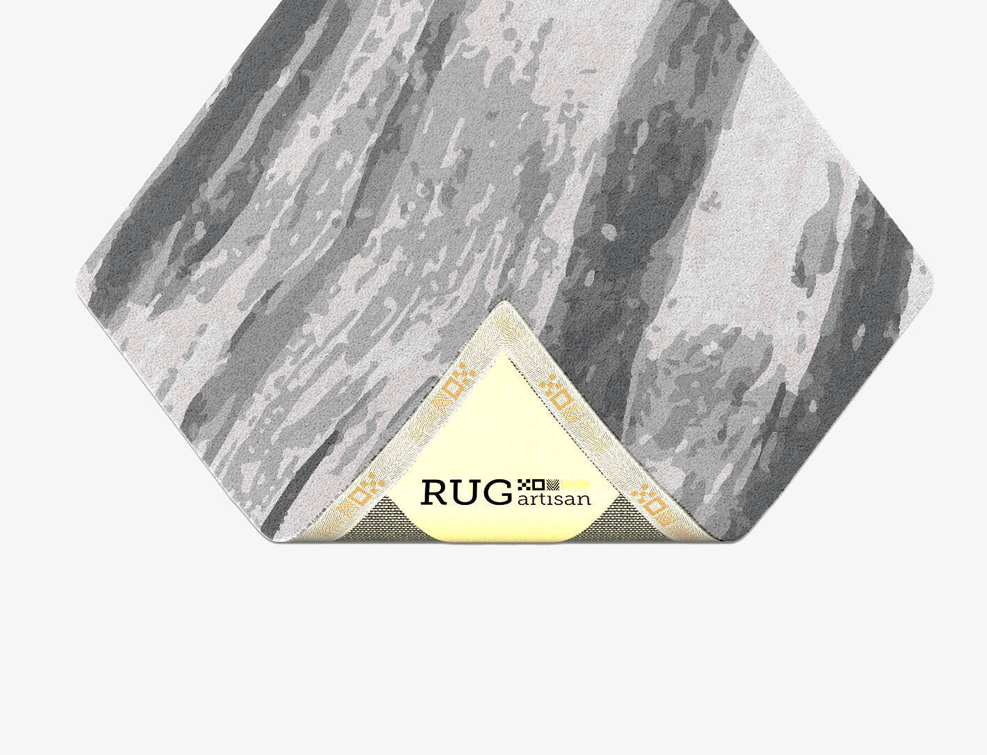 Cascade Surface Art Diamond Hand Tufted Pure Wool Custom Rug by Rug Artisan