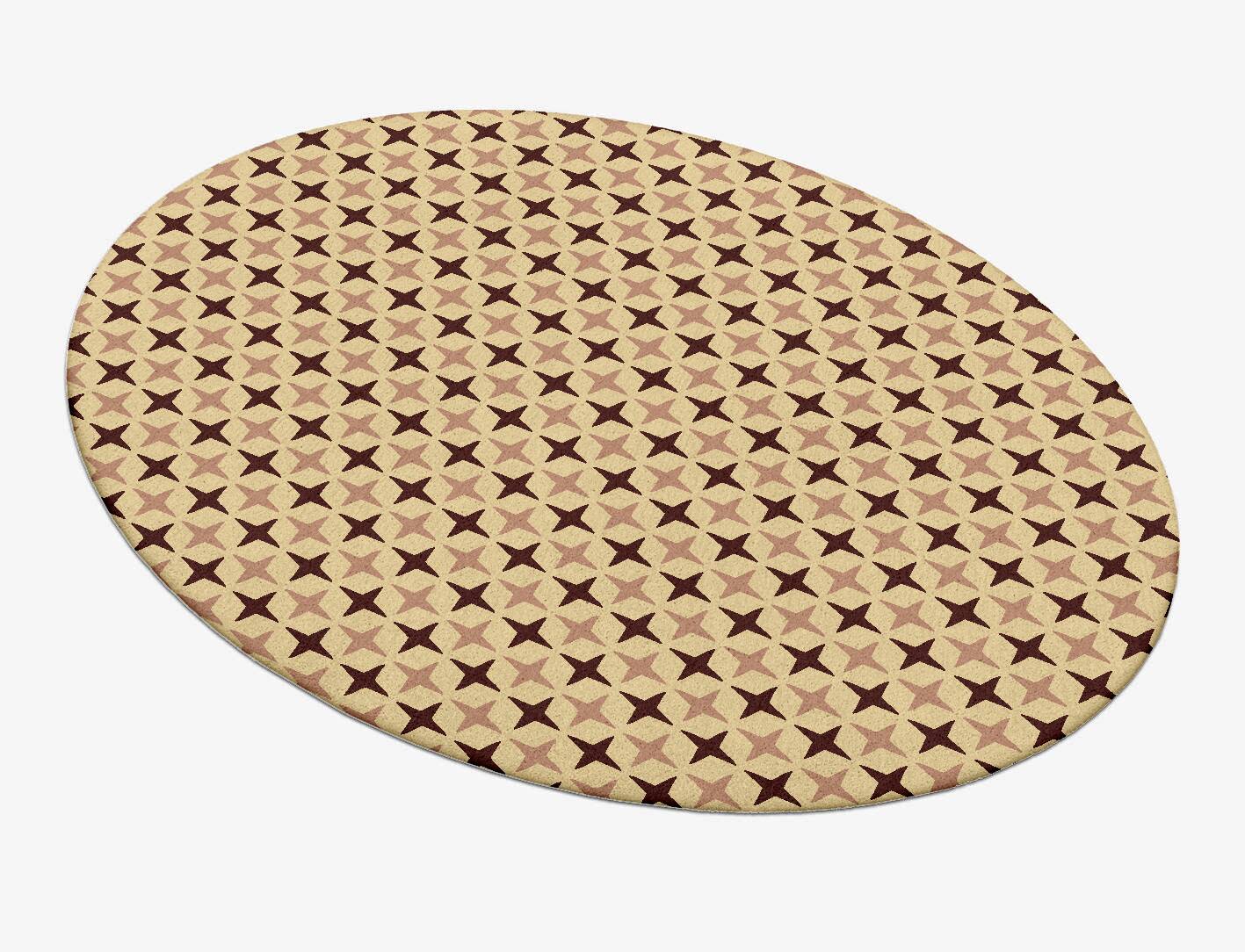 Cassiopeia Geometric Oval Hand Tufted Pure Wool Custom Rug by Rug Artisan